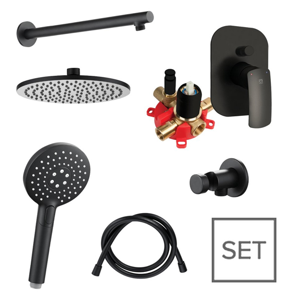 HERZ Baterijski ugradni set ELITE BLACK E191B