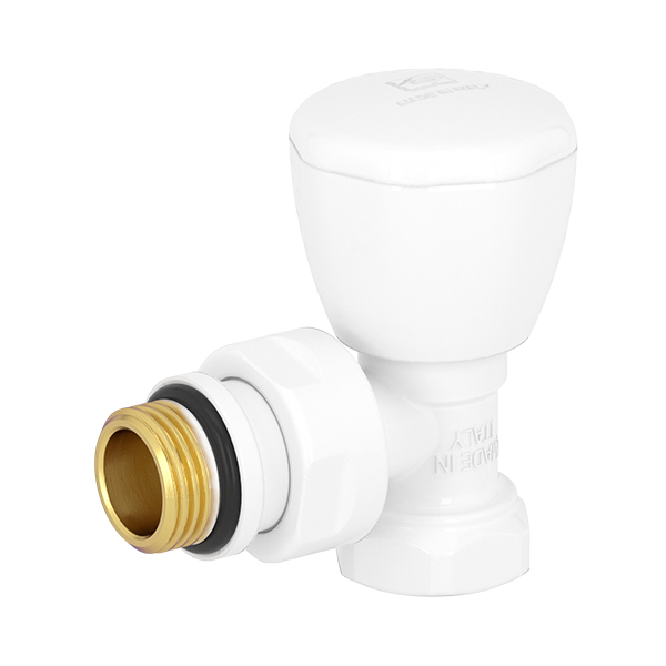 POLETTI Radijatorski ventil EK 1/2", beli