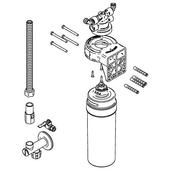 SLOVARM SET Baterija za kuhinju ES.3505_GREY, siva, filter