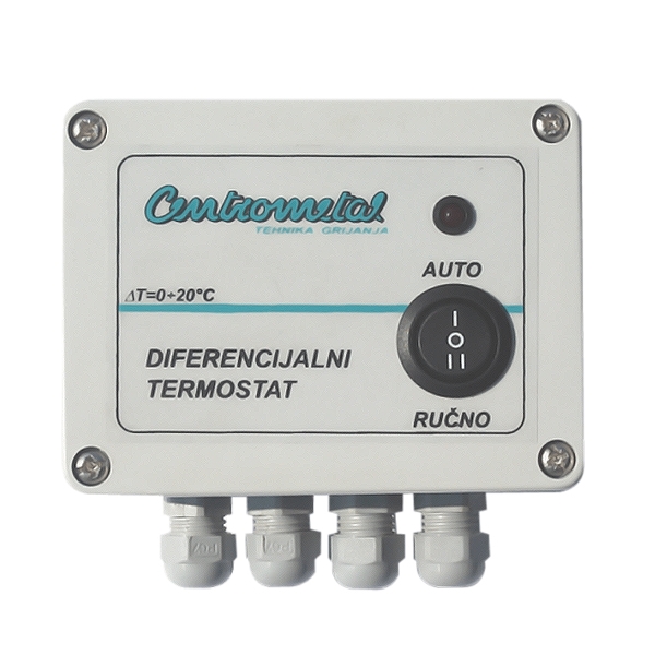 CENTROMETAL Diferencijalni termostat