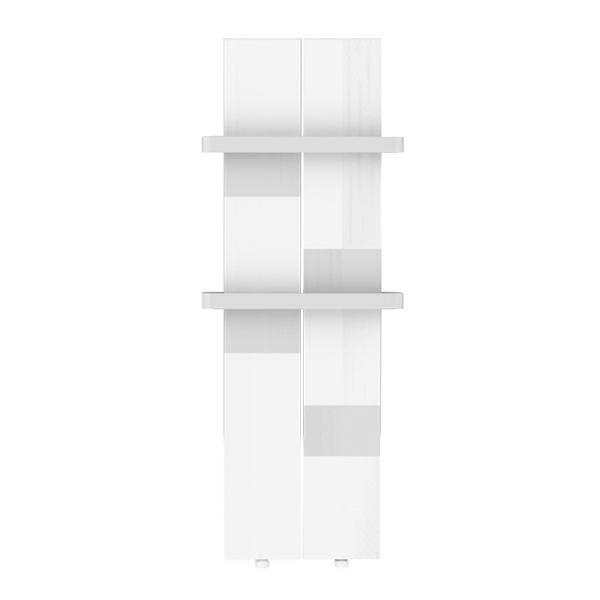 CINI Sušač peškira FINESA POLI 558x1200, belo sivi, sivi držači