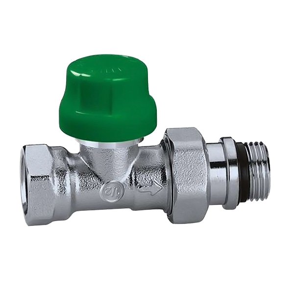 CALEFFI Radijatorski ventil TD 231, prav, 3/8"