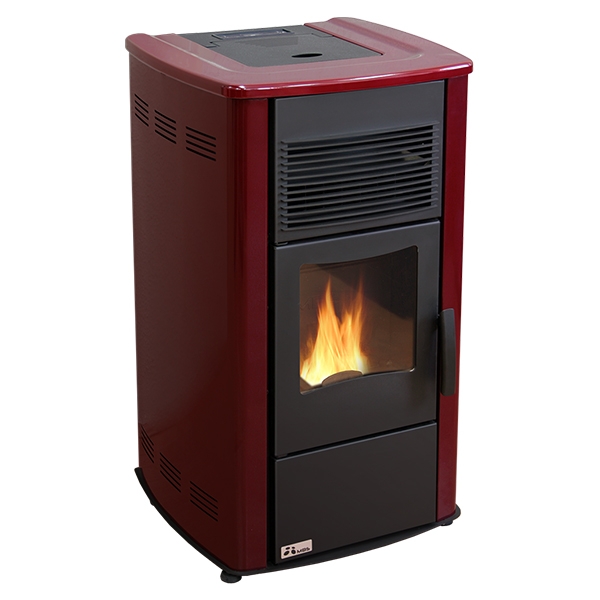 MBS Peć PELLET 6kW, bordo